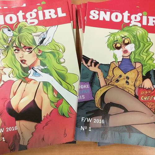 #snotgirl on sale this wednesday! By #scottpilgrim creator #brianleeomalley. Should be interesting&h