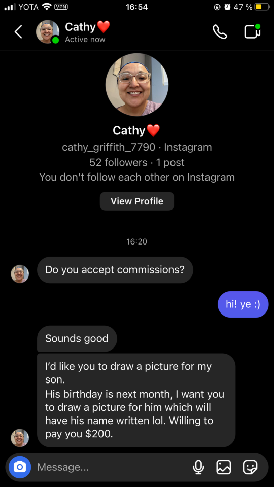 Guys, Screenshots Of The Account That Tried To Scam Me. This Happened On Instagram