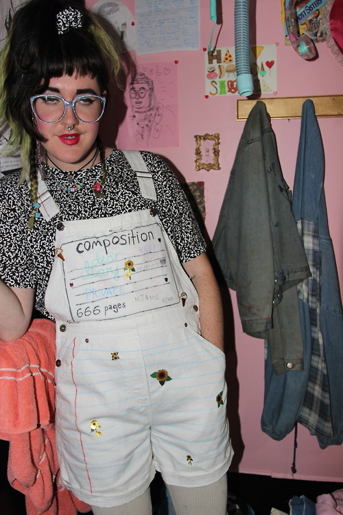 teeveedinner:some of my 2014 outfits….. this seems highly inaccurate as i wore my overalls almost ev