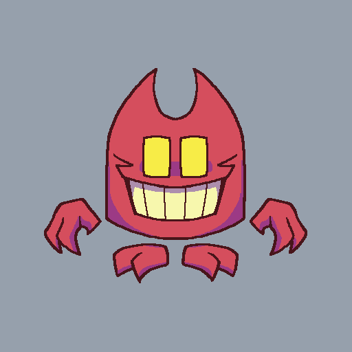 Enemy Idle/death Animations I Made For A Group Project Last Semester :>