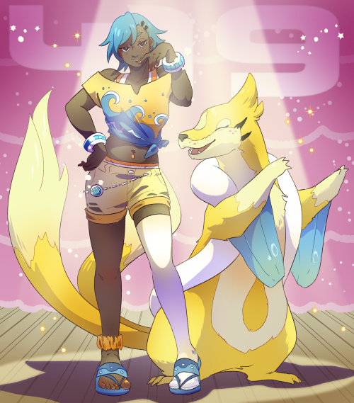 POKEDDEXY DAY 30: SHINYi have a shiny Floatzel in Platinum, she is my beauty queen… i can’t b