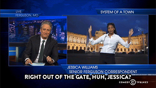 s1uts:comedycentral:Daily Show Senior Ferguson Correspondent Jessica Williams reports