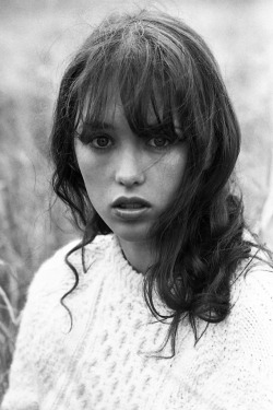 Sharontates:  Isabelle Adjani At Age 15, 1970. Photo By André Perlstein 