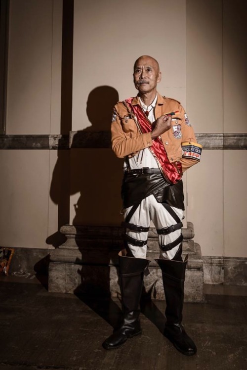 65 year old Tomoaki Kohguchi works as a consultant and cosplays on his free time&hellip; awesome!