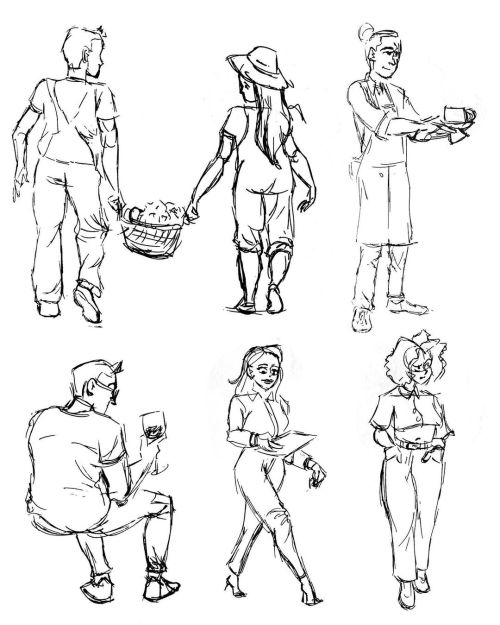 It’s Monday! It’s also been a while since I made a post. Here’s a bunch of gesture