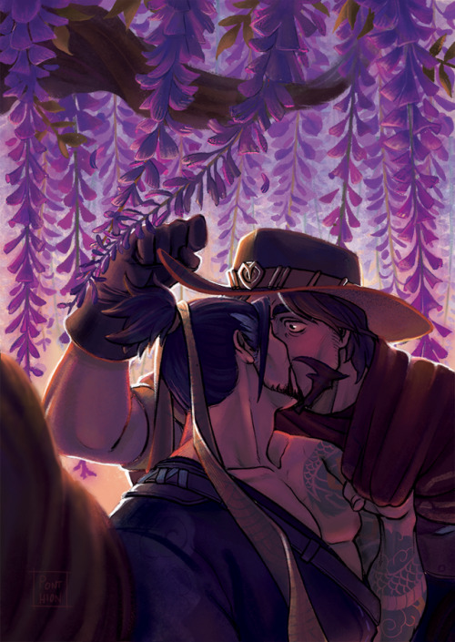 ponthion:My piece for the McHanzine, some soft smooches