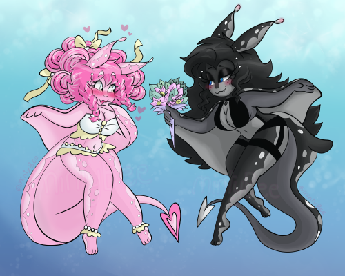 minty-furry:minty-furry:  uhhh Did someone say manta ray girlfriends?? (♡°▽°♡) 