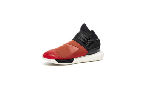 Y-3 Fall Winter - Qasa High – Black / Red.More sneakers here.