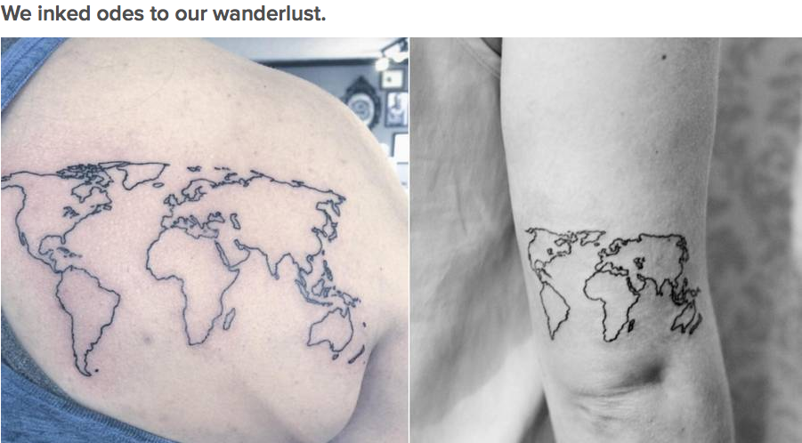 stylemic:  Tattoos speak louder than words — even when they’re numbers and words.Follow