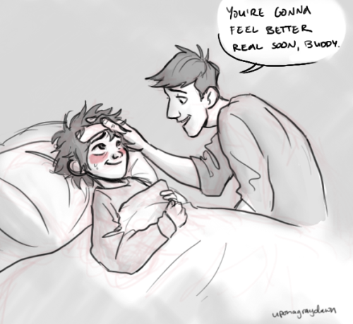 uponagraydawn:  brothers gonna be the death of me also, later   