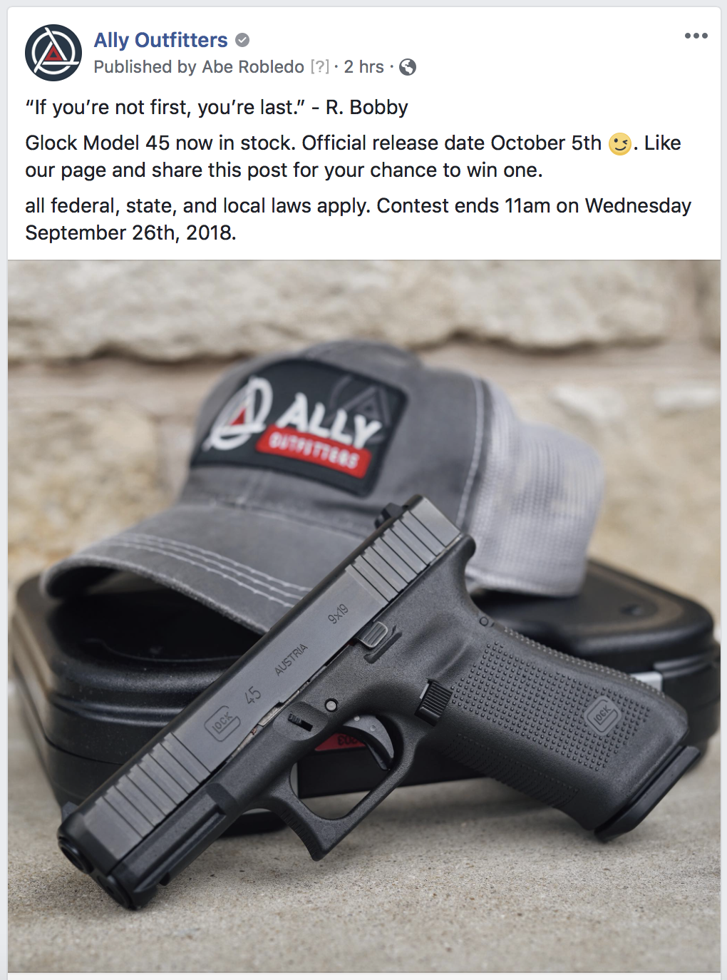 IT GOES BANG!, I work at a pretty awesome place. Glock announced...