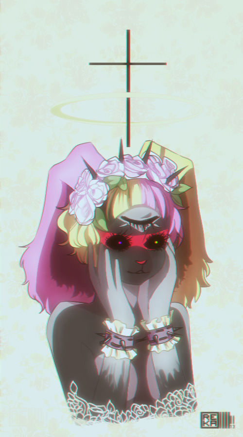 rekuuhh:  Candi Cannabis (: shes some succubus thing that likes pastel goth, pretty