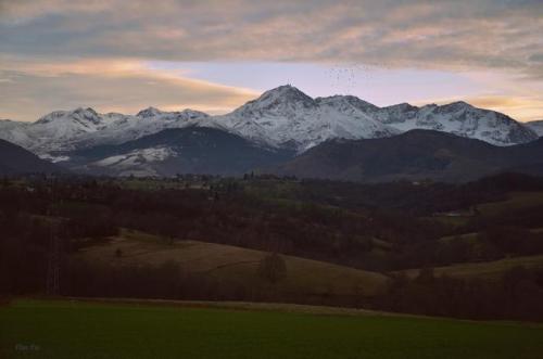 clementine-circaetis: Rêverie ♬ Pyrénées, lors du crépuscule, France.