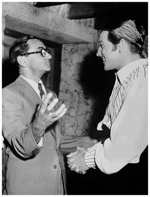  Gene Kelly and Irving Berlin on the set of The Pirate (1948).