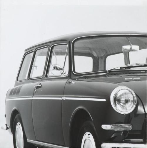 Advertising photos of VW Variant, 1962-67. Volkswagenwerk, Germany. Agency: GGK, Gerstner, Gredinger