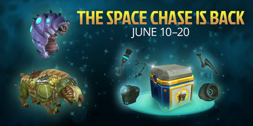 THE SPACE CHASE RETURNS! JUNE 10–20  The trinary suns of Nexus are aligning once again, u