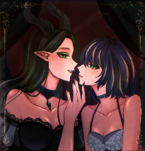 Dylla X Meleanor Yuri,,, This Is Answer To The Peace Between Humans And Faes