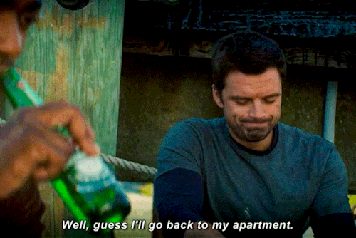 buckystiel: b&amp;a creator week day 3 - AUSam and Bucky meet working down at the docks in Louis