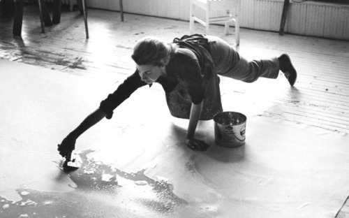 atavus:Ernst Haas - Helen Frankenthaler, New York, 1969