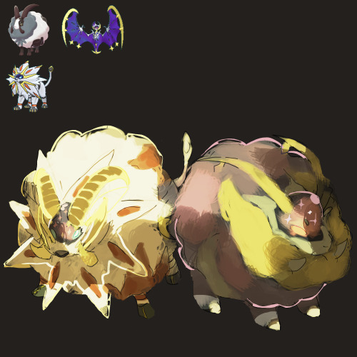 staticevent:space sheep (cosmog line + wooloo line fusions)