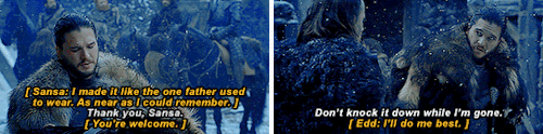 aleksnows:Jon’s real smiles for @thatfictionalgal (companion to this)