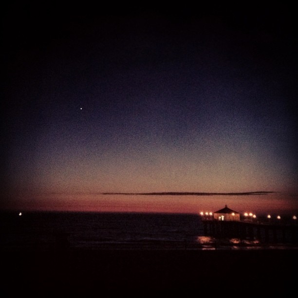 Venus&hellip;. The great GODDESS. (at Manhattan Beach Pier)