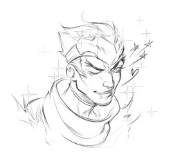 officialamelielacroix: It’s come to my attention that I’ve yet to draw Genji
