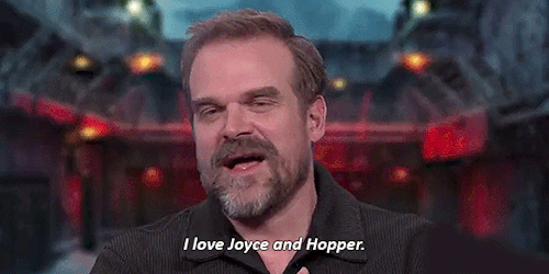 We Had To Give You What You Want! Which Is Two, Kind-of-attractive Middle-aged People Making Out. [or, David