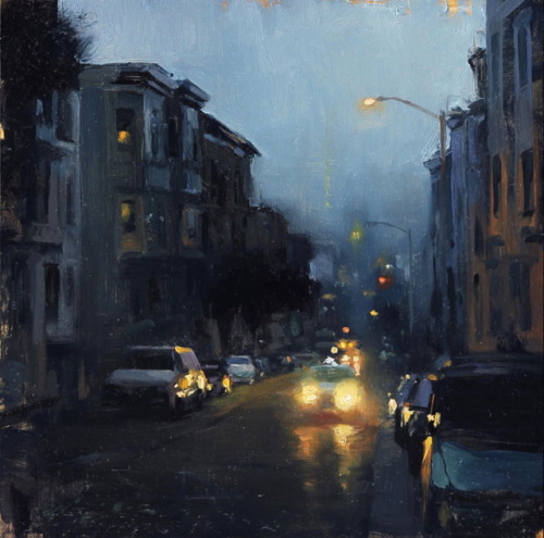 Hsin-Yao Tseng aka 姚辛耀 (Taiwanese-American, b. 1986, Taipei, Taiwan, based CA, USA) - Nob Hill Fog  