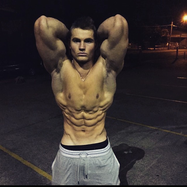 beautifulyoungmuscle:  Aussie teen BB Carlton Loth 