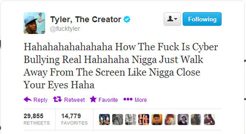 Tyler the creator cyber bullying