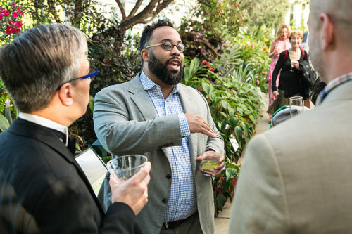 Scenes from the Poetry Society of America Spring Benefit at the New York Botanical Garden; read the 