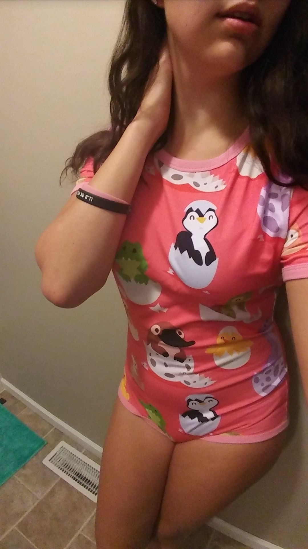 Absolutely in LOVE with my baby animals onesie from @onesiesdownunder. It fits so