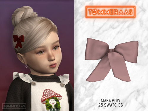  Mara Bow (#30) - TØMMERAASHere’s a cute hair bow for toddlers! IMPORTANT: If you do not alr