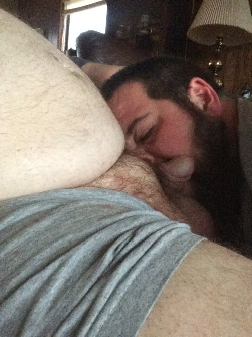 chubbycub78:  My beautiful chub daddy and his wonderful package.  wow