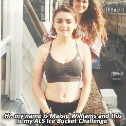 goldenfools:  maisie_williams: This is to