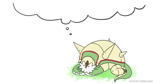taplaos: A dreaming Chesnaught (▰˘◡˘▰)