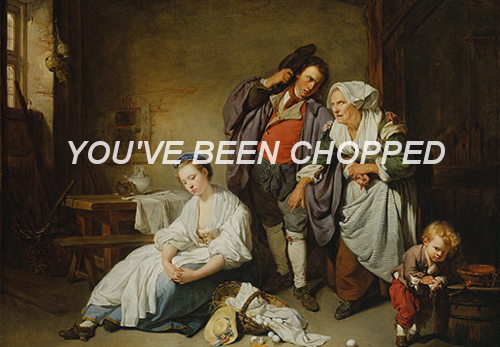 foodnetworks:  renaissance art + food network (pt. 1/?) 