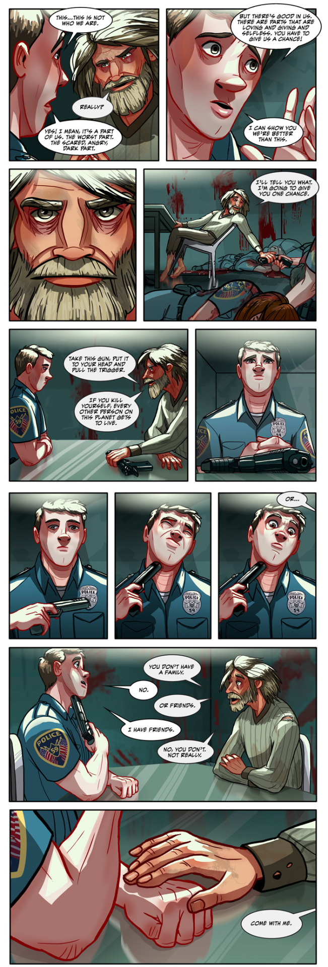 elcomics:  Hi friends. This is our new comics TEST. This one means a lot to us and
