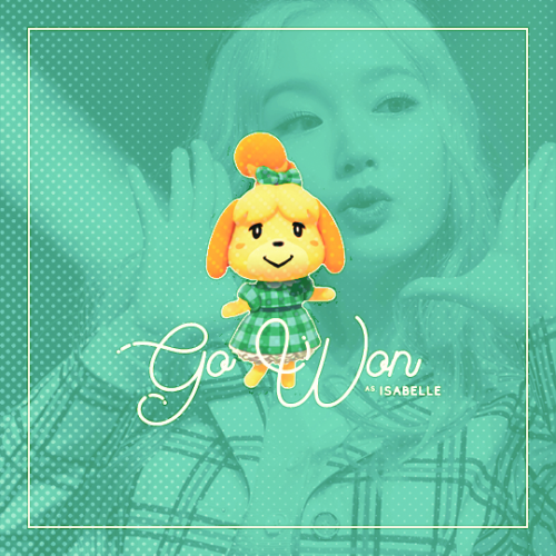 loona-tv: go won as isabelle! (insp) 