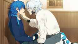 minkrophilia:  DRAMAtical Murder (re:connect) - Clear x Aoba (good   bad end) 