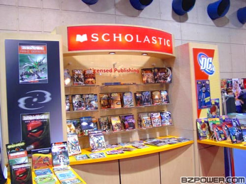 Bionicle Scholastic Booth At the 2005 San Deigo Comic-Con