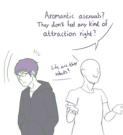 shoyu-ice: It keeps us grounded. So, asexual awareness week was last week and I hear aromantic aware