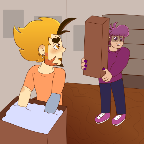 Second Week Of OTPtober Is Done! This Week Felt A Bit More Productive So I Was Able To Make More Colored