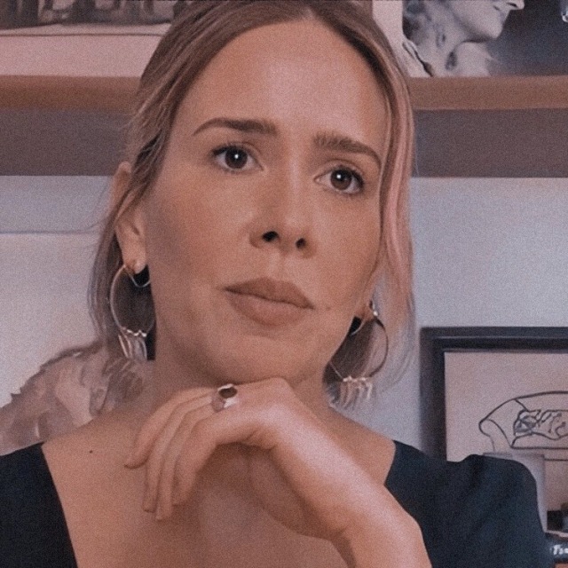 Sarah Paulson in a Conversations At Home interview icons 1/?
Give Credit Or Reblog If You Use