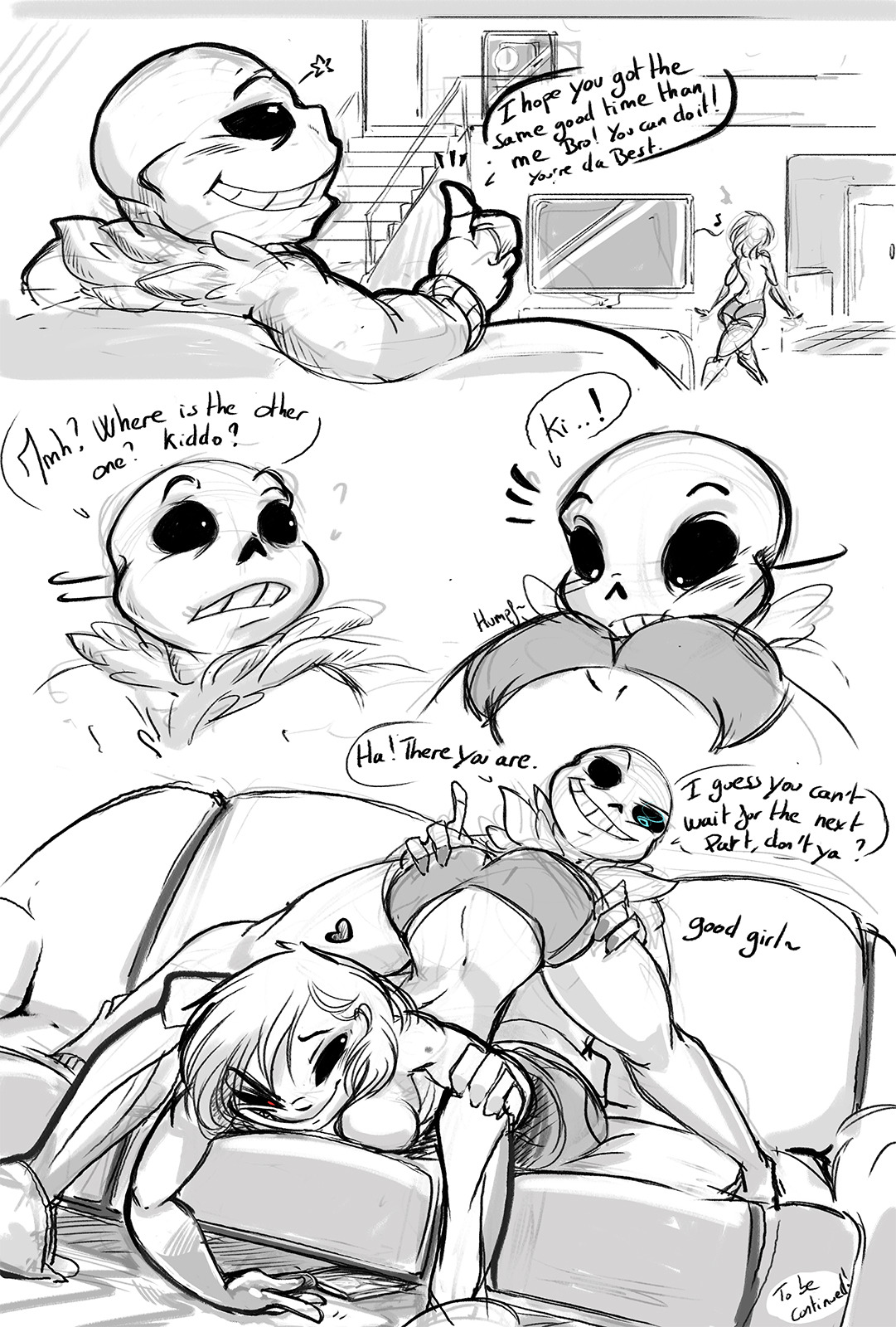 creepylandiscreepy:  New paaaaage of “First Date” ! My Undertail comic with Sans