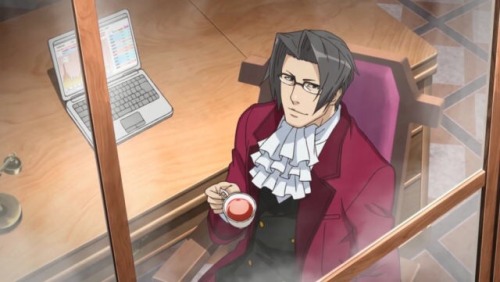 reticentfangirl:  Is that a pastel theme that I see on your desktop Miles? #Protect Edgeworth’s pastel aesthetic 2k16