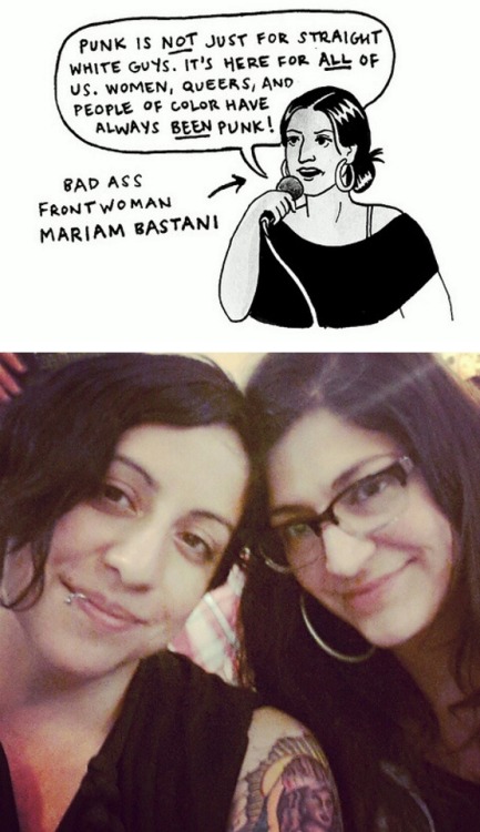 Photo: POC Zine Project founders Daniela Capistrano (L) and Mariam Bastani ®From their website: 