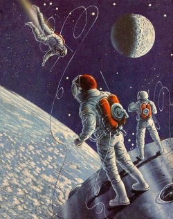 scienceetfiction:  Robert Heinlein, Space