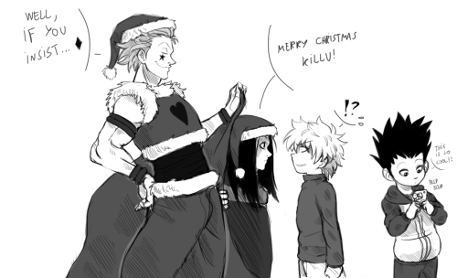 rabiscosetal:  - I’m the only gift you will ever need. - N-Never mind…